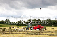 Tractor harvesting hay 2