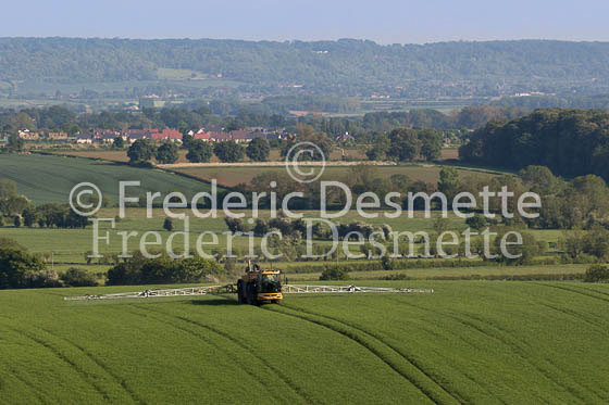 Tractor spraying a crop 3